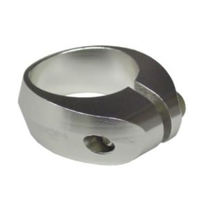 Abrazadera Thomson para tija de sillin aluminio 29.8 plata