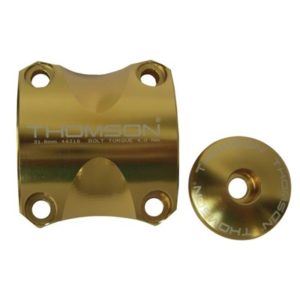 Kit tapa de potencia Thomson para potencia Elite X4 MTB 31.8 oro