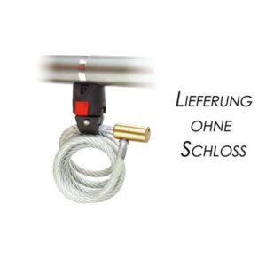 Mini adaptador de tija de sillin Klickfix para candados negro