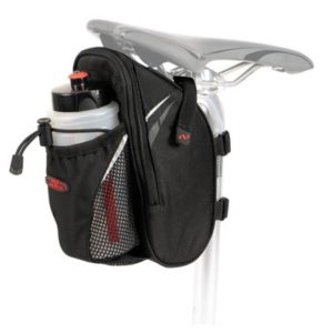 Bolsa a la tija de sillin Norco Utha Plus negro 1.5-2.25 litros (25x12x8 cm)