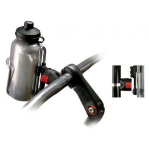 Mini adaptador Klickfix para botella adaptador incluido 15-60mm negro