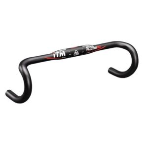 Manillar ITM carretera Alcor 80 Wing aluminio 380 mm 31.8 negro anodizado