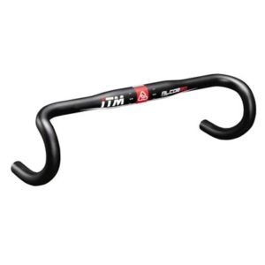 Manillar ITM carretera Alcor 80 aluminio 420 mm 31.8 negro anodizado