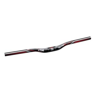 Manillar ITM MTB Alcor 80 aluminio 740 mm 31.8 negro anodizado Semi Rise