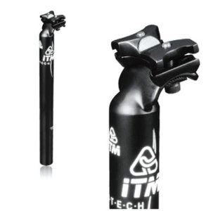 Tija de sillin ITM aluminio 7075 350 mm - 31.6 negro anodizado