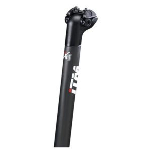 Tija de sillin Patent ITM X-One carbono abrazadera aluminio 400 mm - 31.6 negro