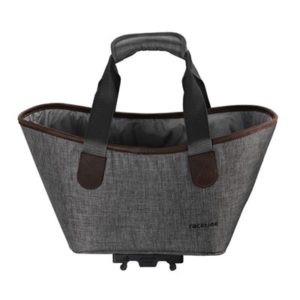 Bolsa Tubus sistema Racktime Agnetha con adaptador Snapit 23x27x24 cm gris 15 litros