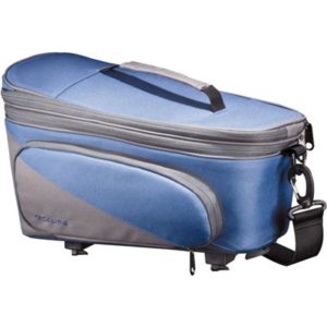 Bolsa Tubus sistema Racktime Talis Plus con adaptador Snapit 23x18x37 cm azul/gris 8 litros
