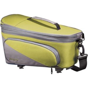 Bolsa Tubus sistema Racktime Talis Plus con adaptador Snapit 23x18x37 cm verde/gris 8 litros