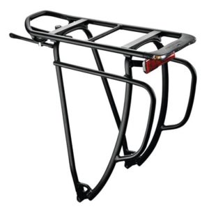 Portabulto Tubus sistema Racktime Shine Evo Tour 26-28"para E-Bike aluminio 765 g negro