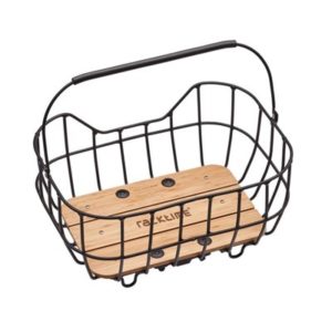 Cesto Tubus Racktime Baskit Breeze adaptador Snapit incluido 47x33x24 negro 22 litros