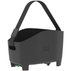Cesta Tubus Racktime ME adaptador Snapit incluido 25.7x39.6x24.8 negro 15 litros
