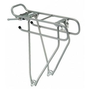 Portabulto Tubus sistema Racktime Addit aluminio plata 26-28"