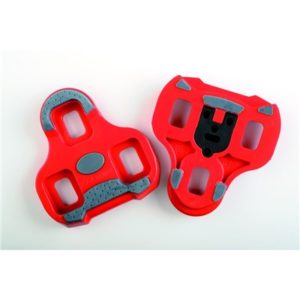 Juego de calas LOOK Keo Grip rojas 9º