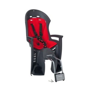 Portabebe Hamax Smiley al cuadro gris/rojo