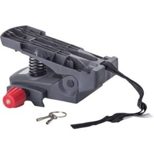 Adaptador portabulto Hamax para portabebe Caress con suspension para tubos de 10 a 20 mm gris