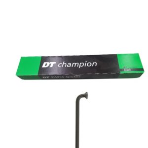 Caja de 100 radios DT Champion negro 260 x 2
