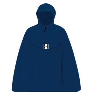 Poncho impermeable Hock Rain Light azul