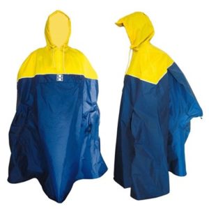 Poncho contra lluvia Hock Back-Pack amarillo/marino