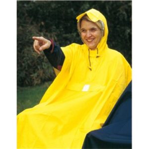Poncho impermeable Hock Rain Care amarillo