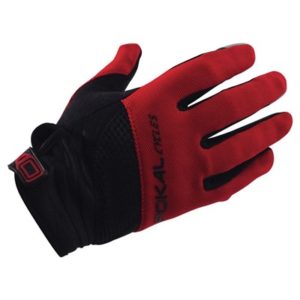 Guantes Pokal largo MTB Cycles negro/rojo