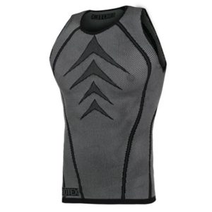 Camiseta interior Red Biotex Powerflex sin mangas elastica negro