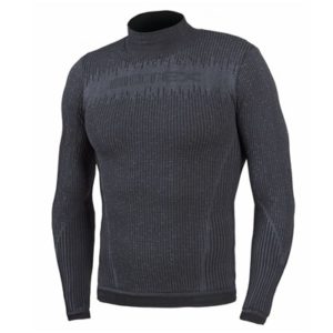 Camiseta interior Biotex Warm cuello redondo 3D negro