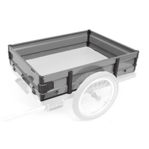 Juego de barandilla laterales Roland para remolque Carriem.E gris
