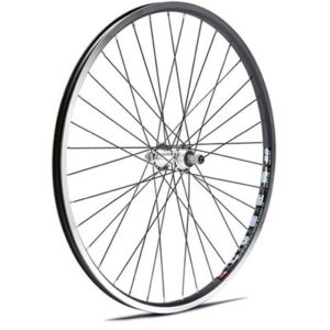 Rueda trasera Gurpil 26" llanta Cyber 20 radio negro negra