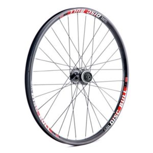 Rueda trasera Gurpil 26" disc Bull Shimano M495 Center Lock 8/9V.negra