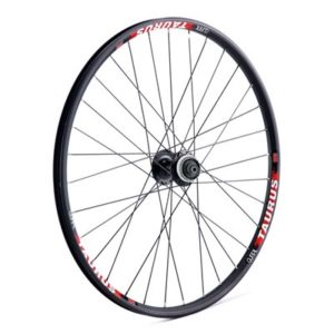 Rueda delantera Gurpil 26" disc Taurus Shimano M495 Center Lock negra