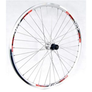 Rueda trasera Gurpil 26" Zac Shimano cassette 8V.plata
