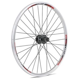 Rueda trasera Gurpil 26" Zac carrete negro+radio negro disco cassette 8V.plata