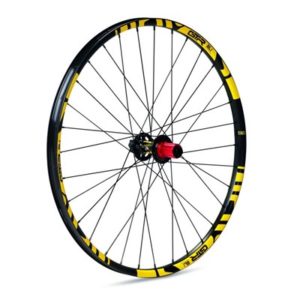 Rueda trasera Gurpil disco GTR tubeless ready SL23 Boost 29" Shimano amarillo