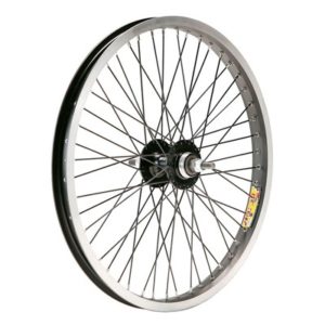 Rueda trasera Gurpil BMX 20x2.125 carrete aluminio 48 radios eje 14