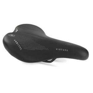 Sillin Selle Bassano Virtual City hombre negro