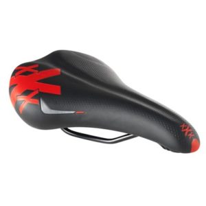 Sillin Selle Bassano Virtual niño XXX negro rojo