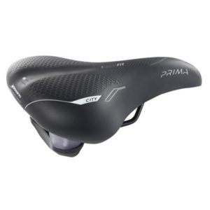 Sillin Selle Bassano Prima City Uni elastomero 270x250 mm negro