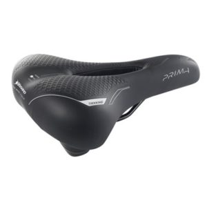 Sillin Selle Bassano Prima Trekking Uni Air 260x183 mm 365 gramos negro