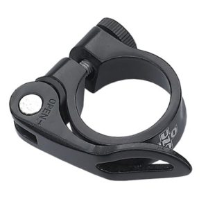 Abrazadera para tija de sillin Kalloy 28.6 mm cierre rapido negro
