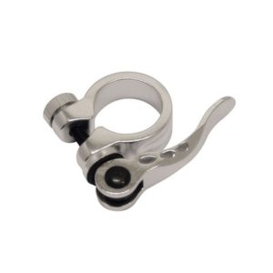 Abrazadera para tija de sillin Kalloy 1 plata 31.8 mm