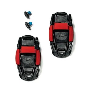 Juego de cierres Caliper Buckle rojo