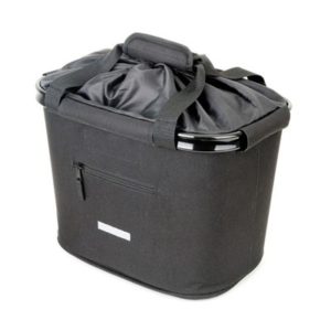 Bolsa delantera Point Bluebird negra con soporte Quick Realise (35.9x26.4x27.3) 20 litros