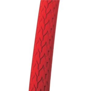 Cubierta Point Duro Fixie Pops 700x24C plegable rojo