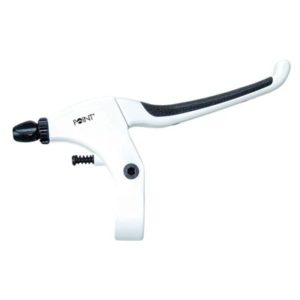 Maneta de freno derecha Point White Line Confort V-Brake blanco