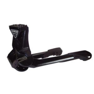 Caballete doble Ursus Jumbo 28" negro,300 mm, con placa y tornillo
