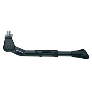 Caballete lateral Ursus King 26-28" negro, ajustable, alum., montaje directo