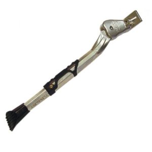 Caballete lateral Ursus King 26-28" plata, ajustable, akum., montaje directo