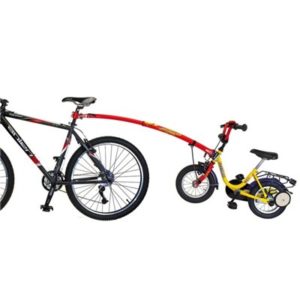 Barra remolque bici niño Messingsch Trail Gator bar rojo