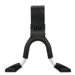 Soporte caballete doble Hebie Lite Rex 27.5 cm pie largo 24-26"negro